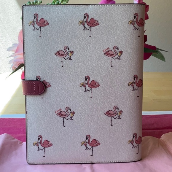 🦩 COACH FLAMINGO NOTEBOOK BUNDLE 🦩NWT 🦩 - Picture 14 of 16